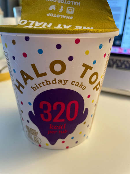 HALO TOP Birthdaycake