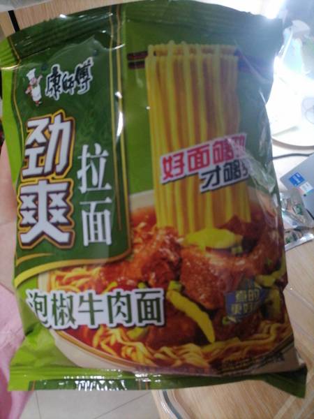 康师傅 劲爽拉面泡椒牛肉面