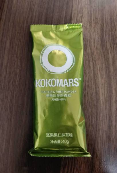 kokomars 高<em>蛋白</em>高<em>纤维</em>粉-坚果果仁抹茶味 <em>40g</em>