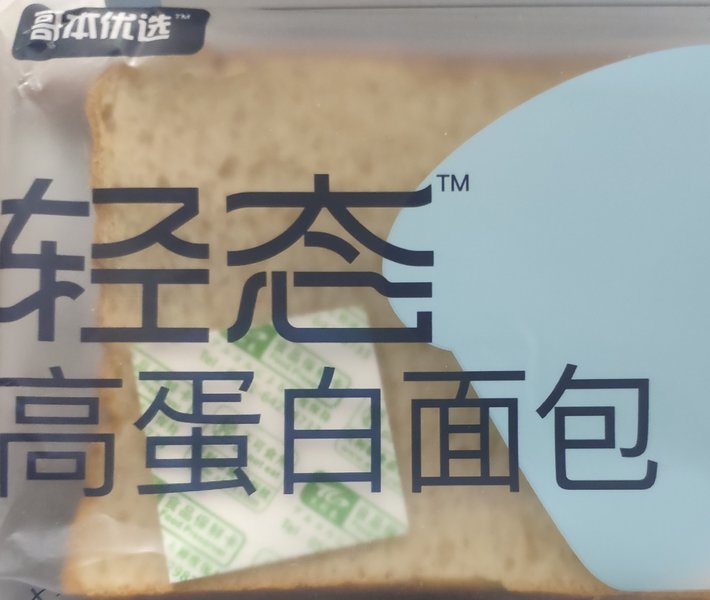 哥本优选 可可豆味轻态面包400g