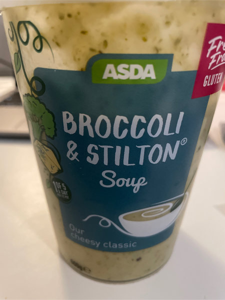 ASDA Broccolistiltonsoup