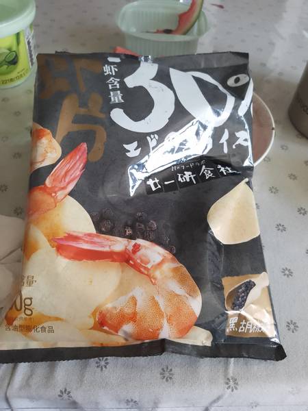 廿一研食社 虾片(黑胡椒味)