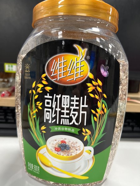 维维 高纤黑麦片