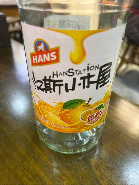 汉斯 小木屋橙子啤味碳酸饮料瓶装