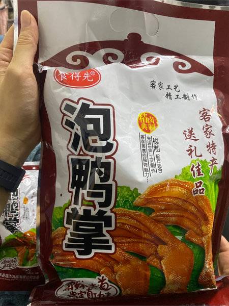 食得先 泡鸭掌350克