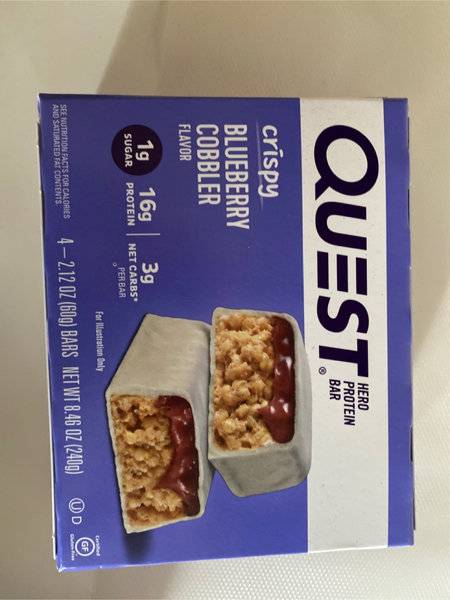 Quest Hero Protein Bar(蓝莓口味)