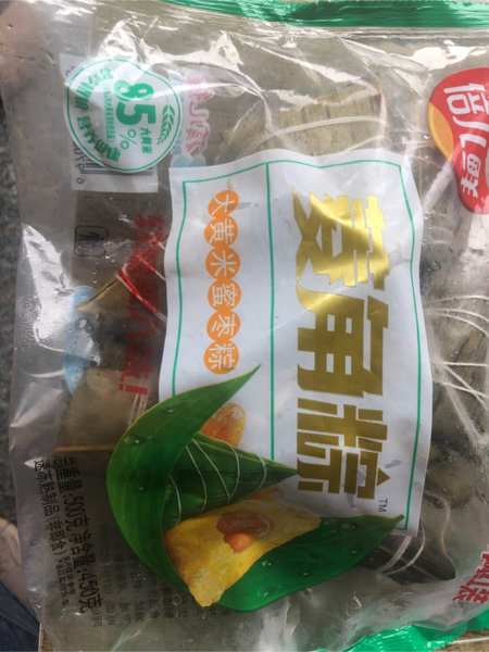 倍儿鲜 大黄米蜜枣粽