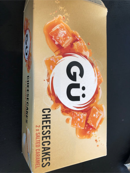 Gu cheesecake (salted caramel) 蛋糕