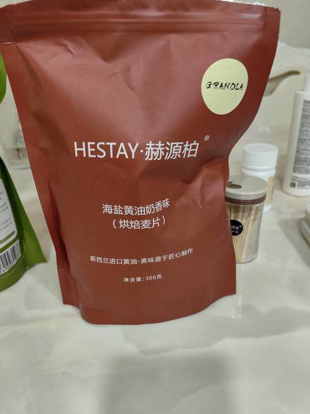 HESTAY赫源柏 海盐黄油奶香味烘培麦片