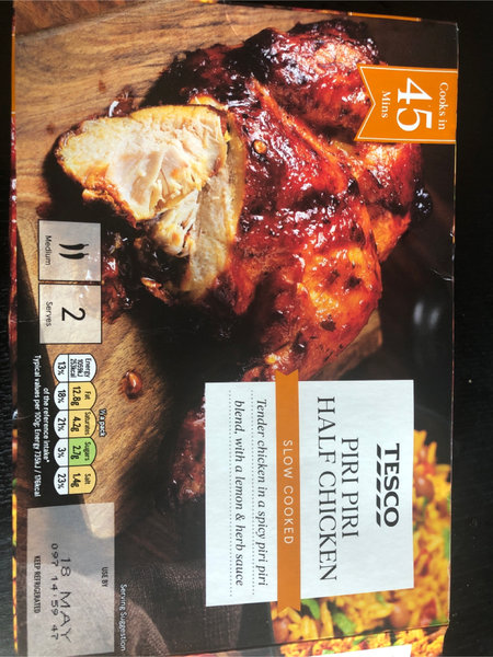 Tesco piripirihalfchicken