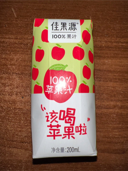 佳果源 100%苹果汁200ml