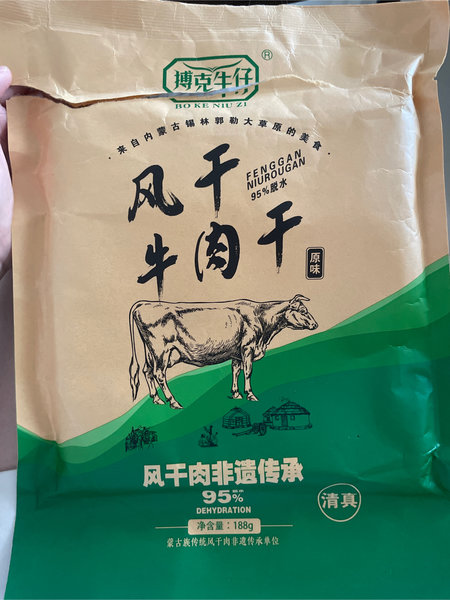 博克牛仔 风干牛肉干