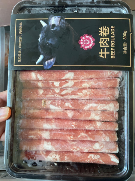 擒牛记 牛肉卷 300g