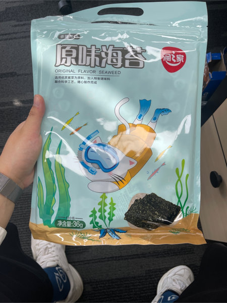 润之家 原味海苔36g