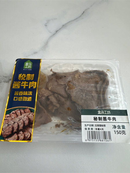 盒马工坊 秘制酱牛肉