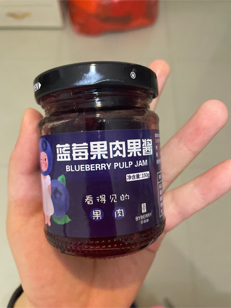 百伯利 思科食品蓝莓果酱150g瓶装