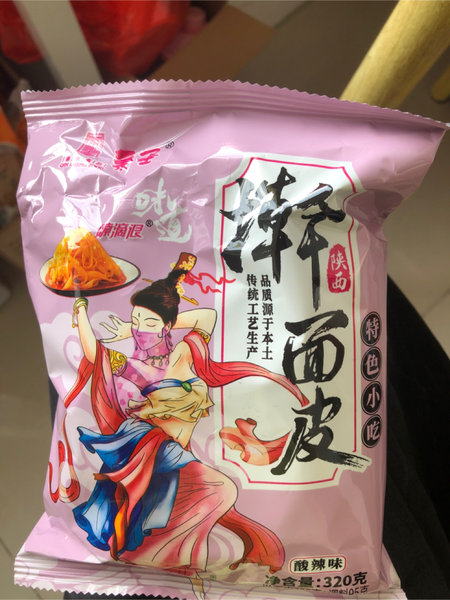 秦圣 擀面皮酸辣味320g