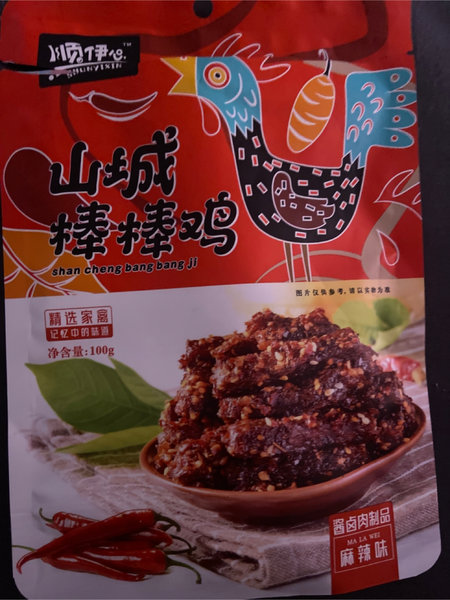 顺伊心 棒棒鸡麻辣味100g