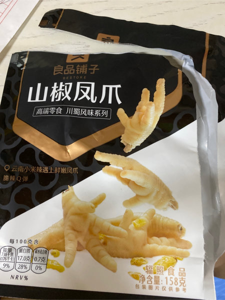 良品铺子 山椒凤爪(158g)