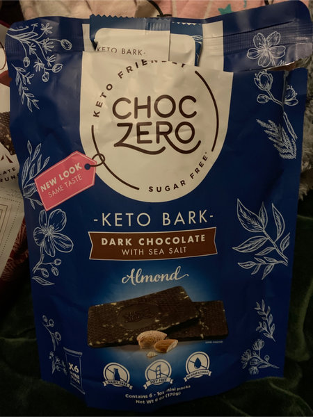 CHOCZERO 巴旦木海盐黑巧