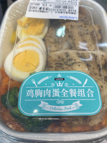 品牌未知 罗森鸡胸肉蛋全餐组合