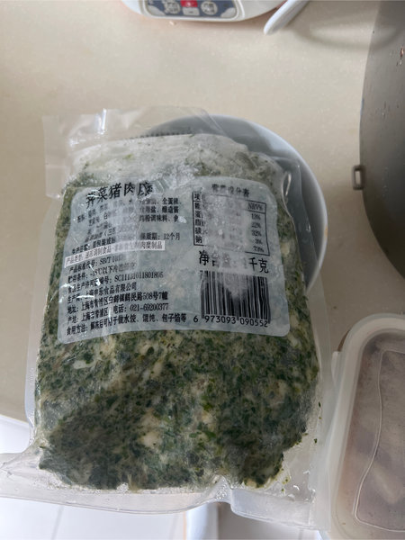 吴茂兴 荠菜猪肉糜 1kg/包