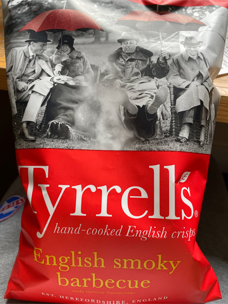 Tyrells 烧烤味薯片