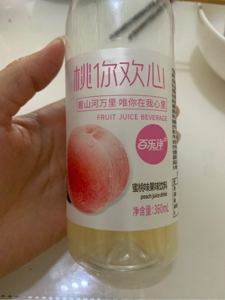 百乐洋 蜜桃味果味饮料