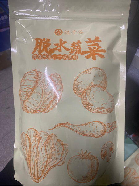 绿千谷 无糖脱水蔬菜(豆皮味)