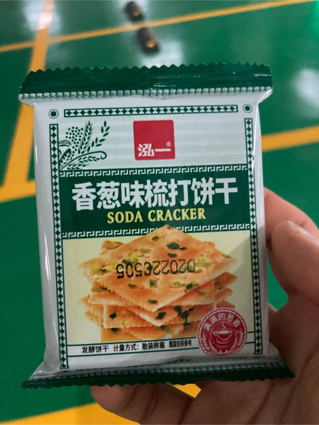 泓一食品 500g香葱梳打饼干