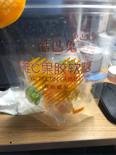 酷巴兔 什锦味维C果胶软糖