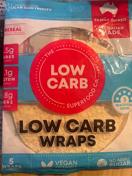 The <em>Low</em> Carb Superfood Co 卷饼