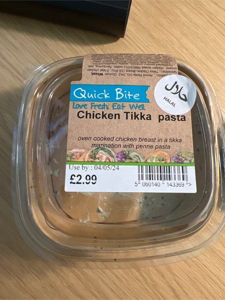 Quick <em>Bite</em> ChickenTikkaPasta