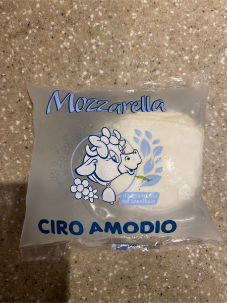 ciro  amodio mozzarella