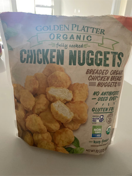 Golden platter Chickennuggets