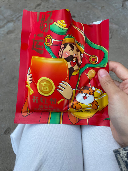 好正来 海螺酥50g 膨化食品