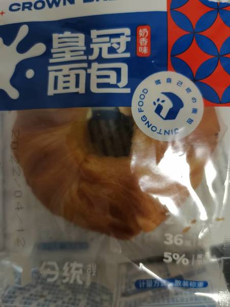 今统 皇冠面包(奶香味)