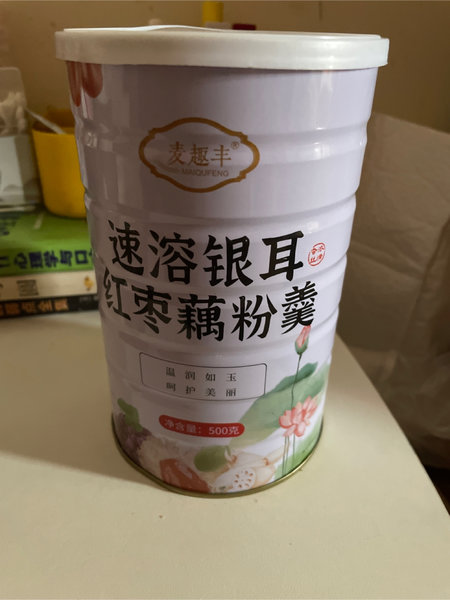 麦趣丰 速溶银耳红枣藕粉羹