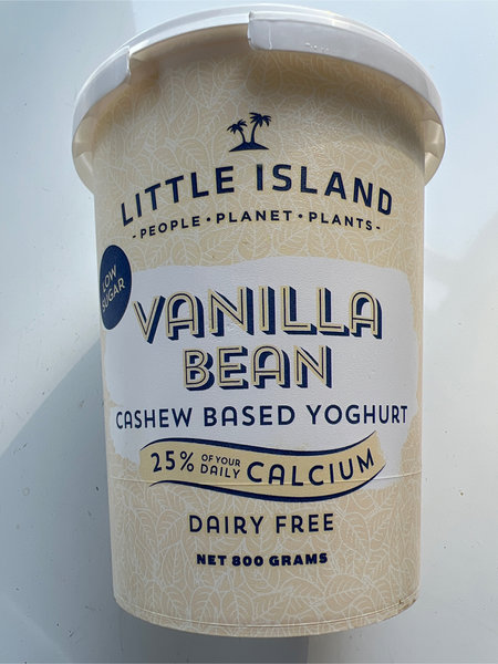 Little <em>Island</em> VanillaBeanCashewBasedYoghurt