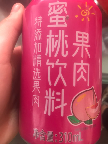 九明升 蜜桃果肉饮料