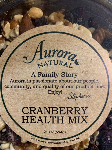 Aurora Natural CranberryHealthMix