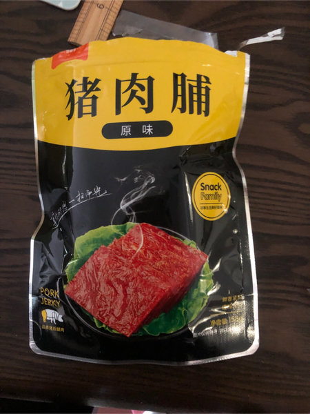 一扫光 原味猪肉脯158g