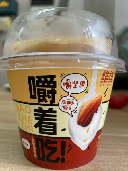 维维 嚼着吃坚果谷物味酸奶