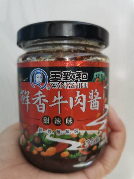 王致和 香茹竹笋牛肉酱甜辣味