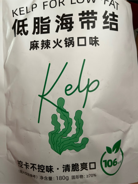 popocean泡泡凹 低脂海带结(麻辣火锅口味)