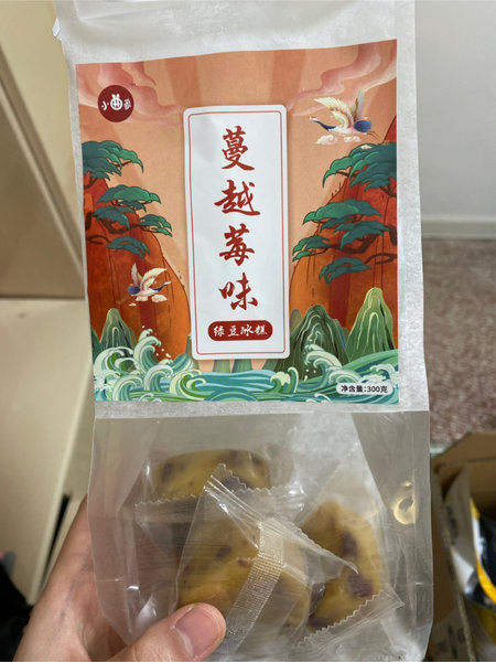 小曲家 蔓越莓味绿豆冰糕