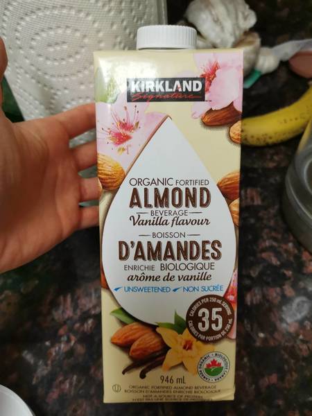 kirkland almondbeverage