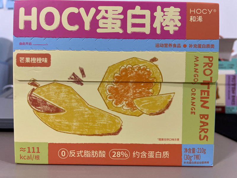 和浠 HOCY蛋白棒-芒果橙橙味