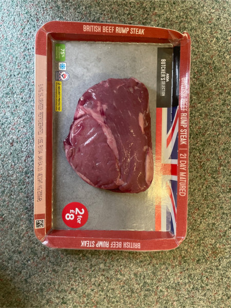 ASDA rumpsteak