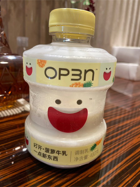 op3n 菠萝牛乳